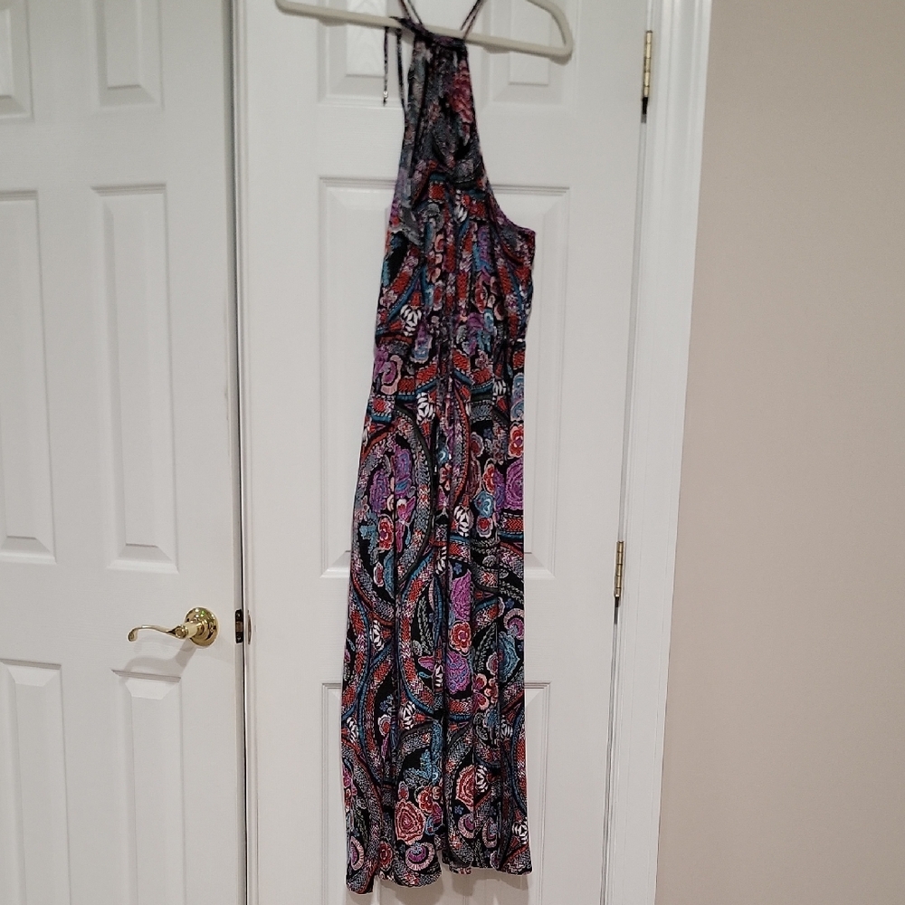 City Chic Multicolor Paisley Maxi Dress